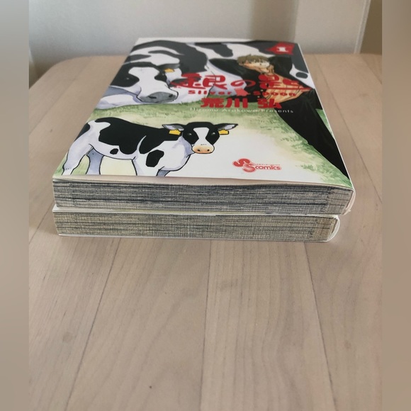 Silver Spoon Japanese Manga Comics Vol. 1 & Vol.2 銀の匙 - Picture 9 of 11